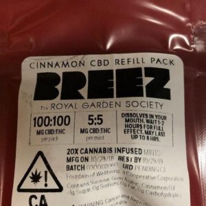 Breez Cinnamon CBD Refill