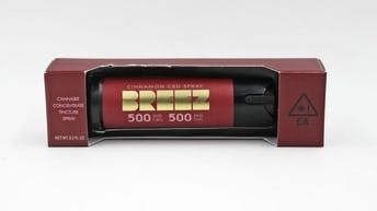 Breez: Cinnamon CBD Spray 500mg+500mg
