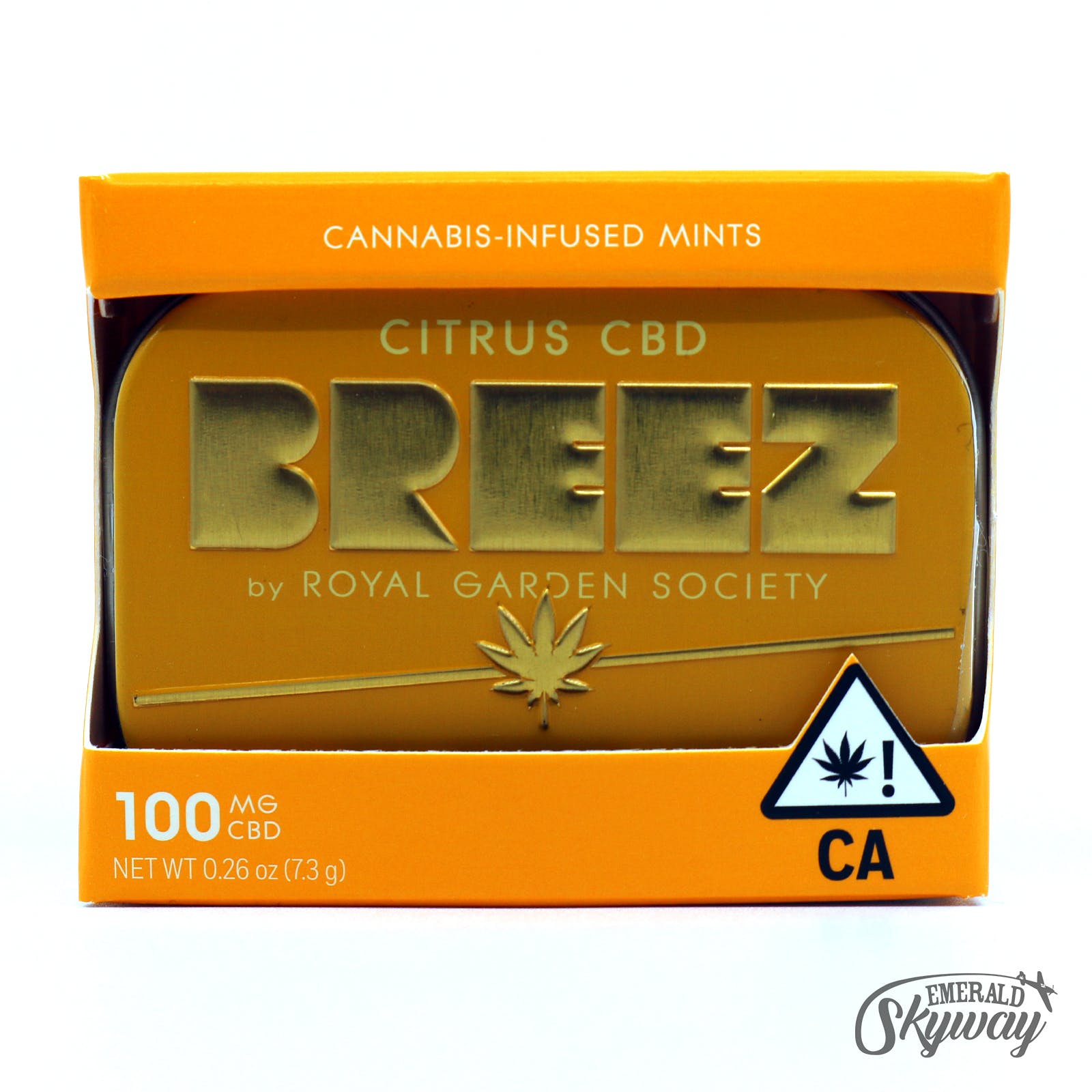 Breez: Citrus CBD Tablets - 100mg