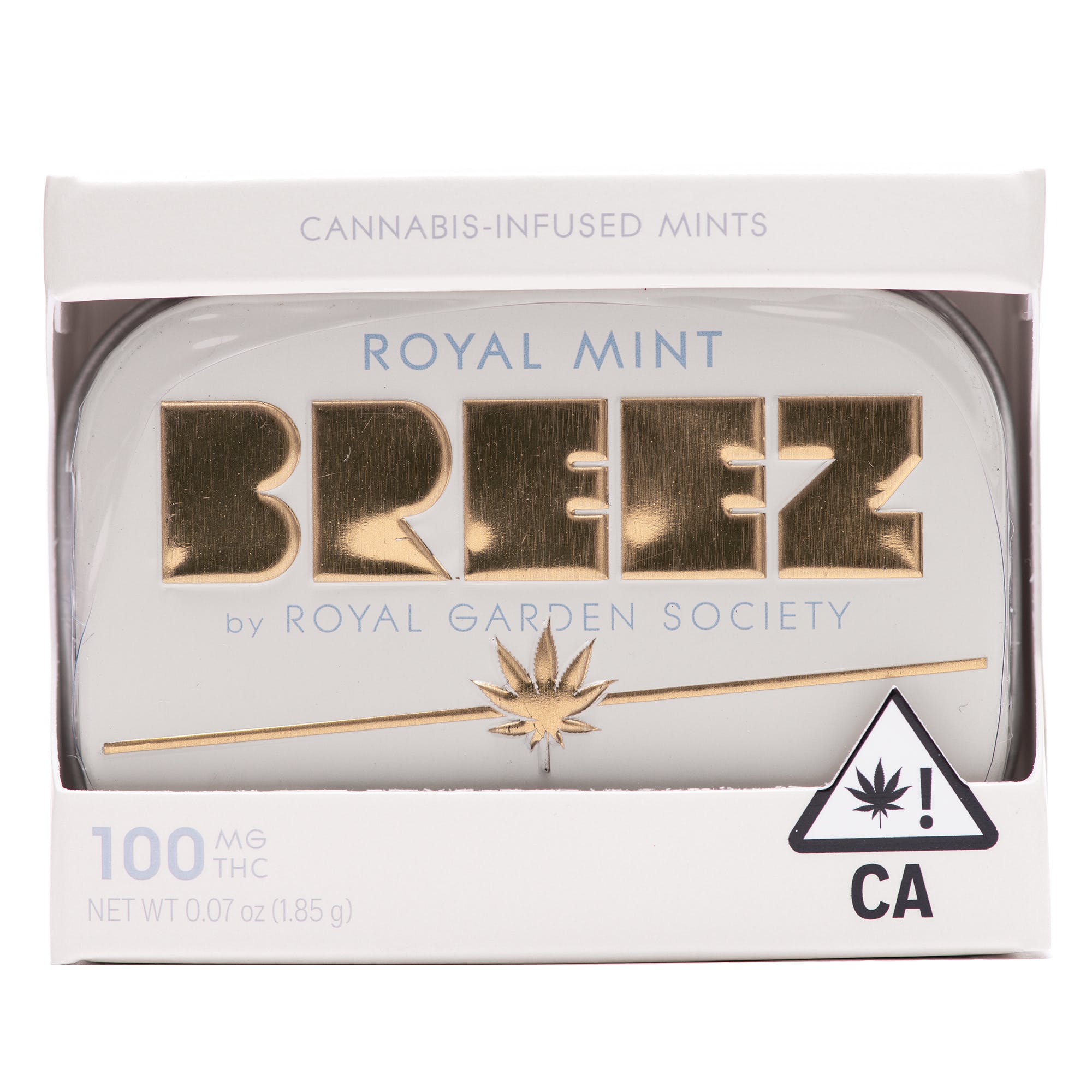 Breez Medicated Mints Royal 100mg