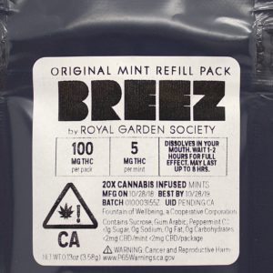 Breez - Original Mints Refill
