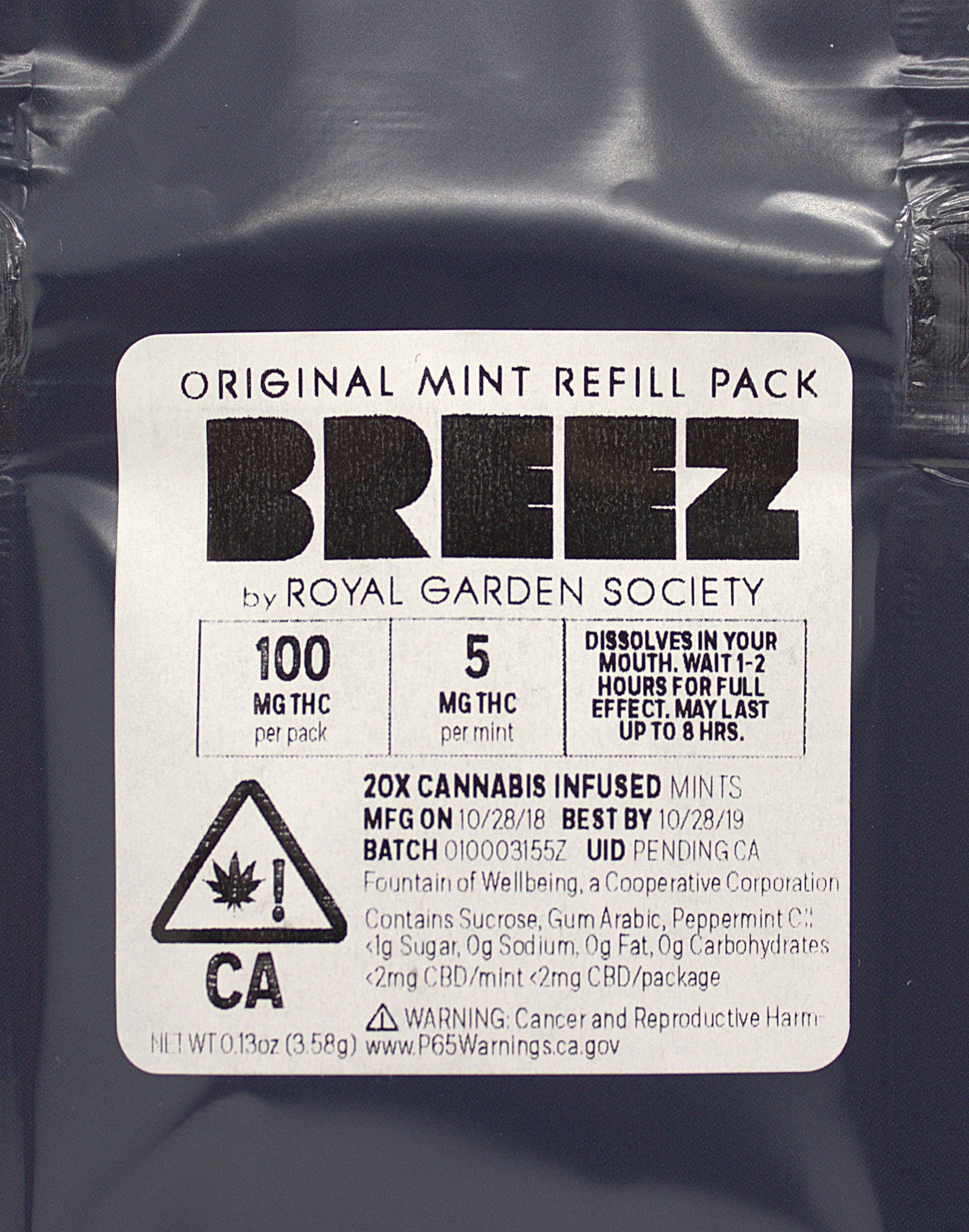 Breez Original Mints- refill