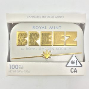Breez - Royal Mint Mints 100mg THC