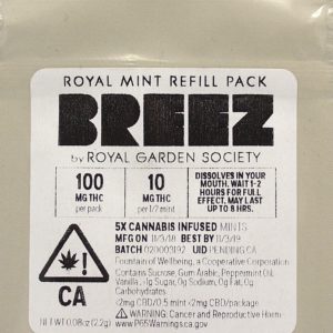 Breez - Royal Mints Refill