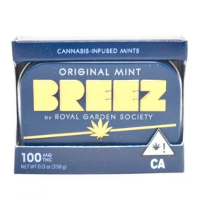 Breez Tablets Original Mint 100mg (5mg x 20ct)