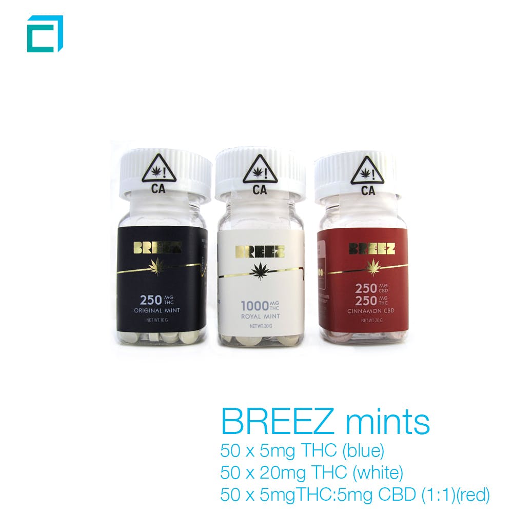 Breeze Mints (250 MG)