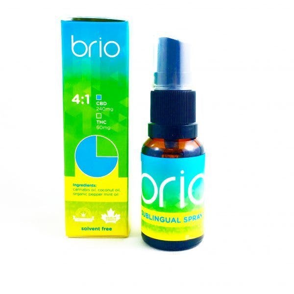 BRIO 4:1 CBD | THC Sublingual Spray