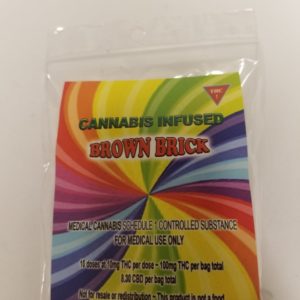 Brown Brick 100 mg