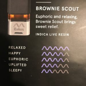 Brownie Scout Live Resin Pax Pod