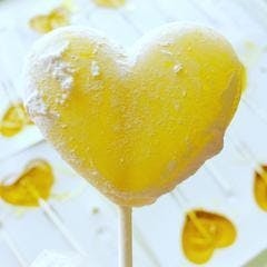 B’s Treats Gourmet Lollipop - 70mg - Lemon Drop Covered in Powdered Sugar