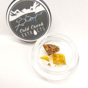 Bubba's Moonshine 1/2g Shatter THC 49.5% CBD 19.2%
