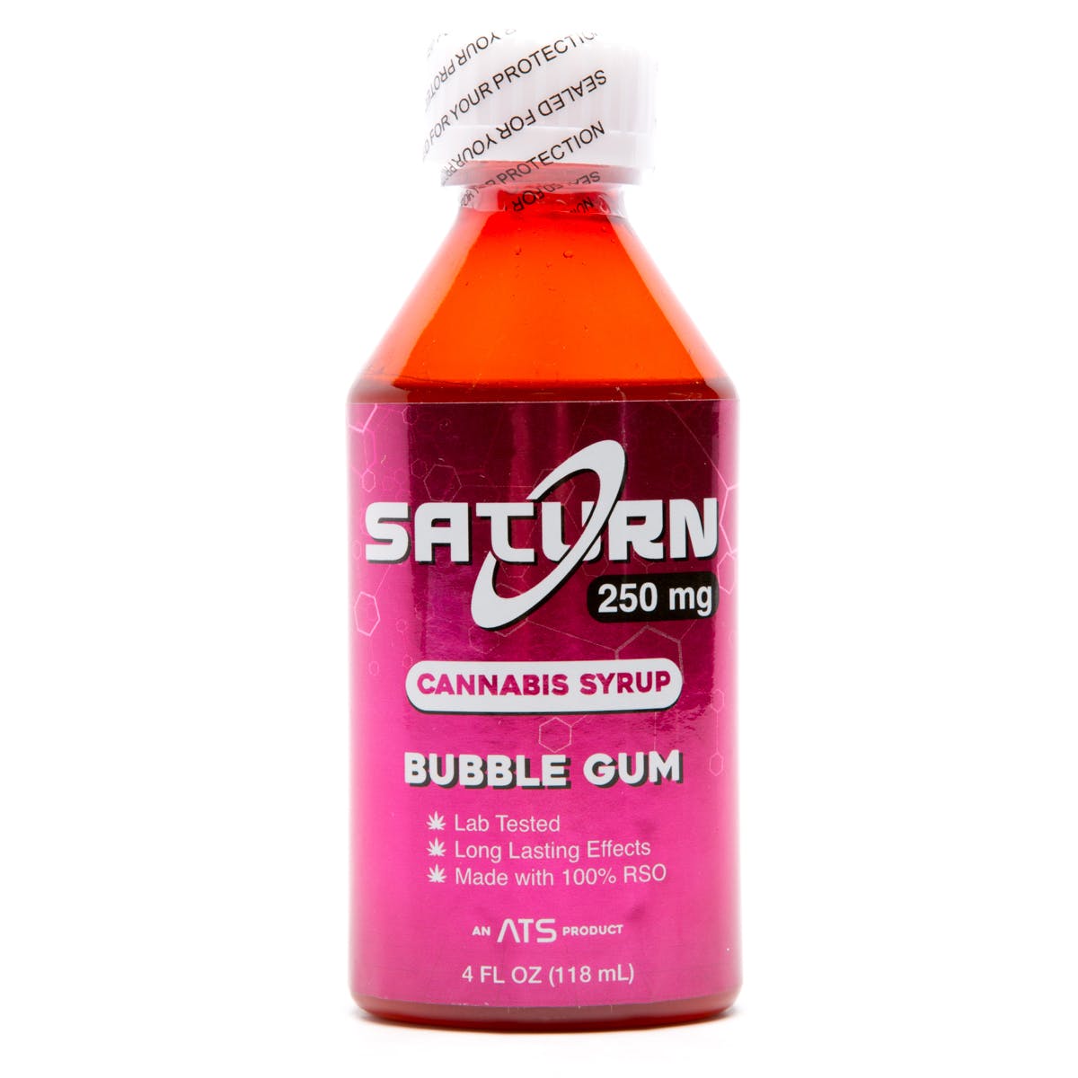 Bubble Gum Cananbis Syrup, 250mg