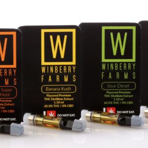 Bubble Kush Vape Cartridge - Winberry Farms