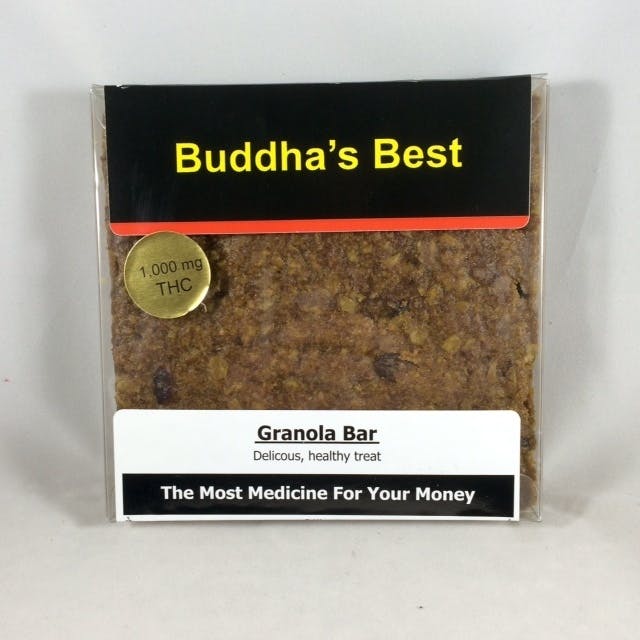 BUDDHA'S BEST [1000 MG] GRANOLA BAR