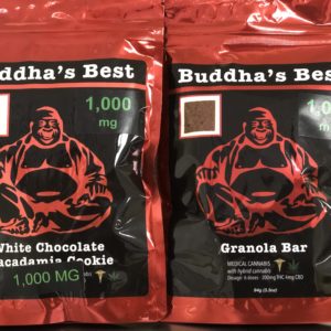 Buddha's Best 1000mg - White Chocolate Macadamia Cookie
