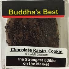 edible-buddhas-best-300-mg-chocolate-raisin-cookie