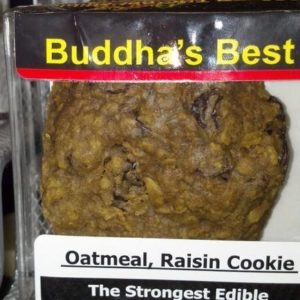 BUDDHA'S BEST [300 MG] OATMEAL RAISIN COOKIE