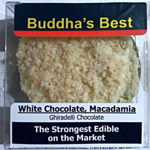 BUDDHA'S BEST [300 MG] WHITE CHOCOLATE MACADAMIA