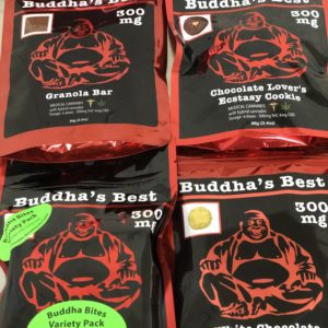 Buddha's Best 300mg - Triple Chocolate Raspberry Brownie