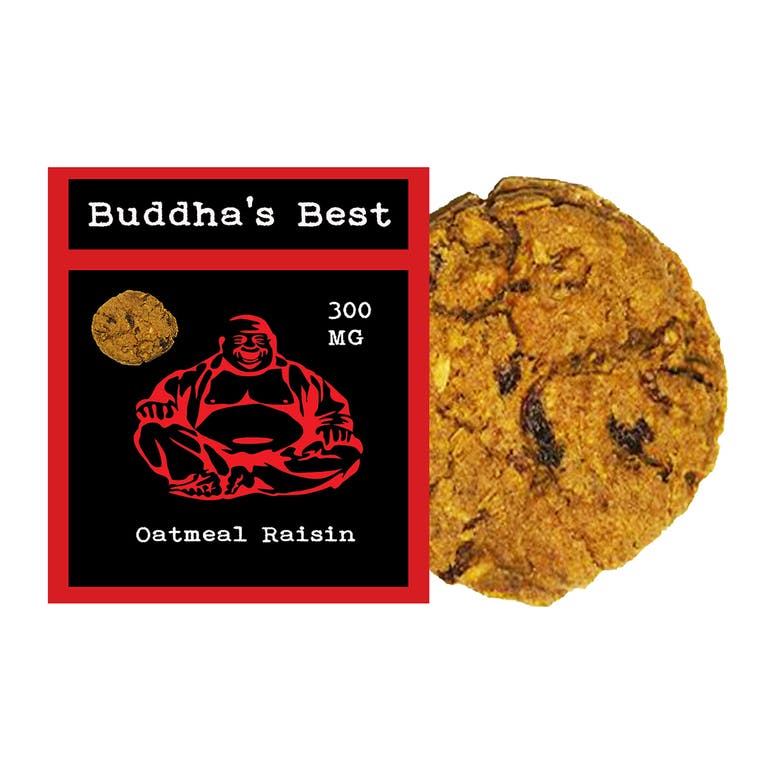 BUDDHA'S BEST •CHOCOLATE OATMEAL RAISIN•300 MG