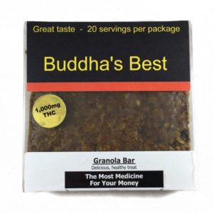 BUDDHA'S BEST •GRANOLA BAR• 1000 MG