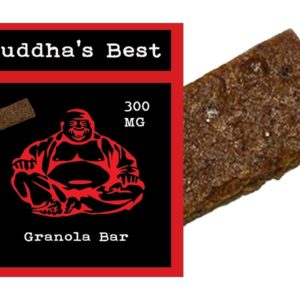 BUDDHA'S BEST •GRANOLA BAR•300 MG