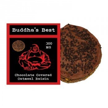 Buddhas Best - Chocolate Covered Oatmeal Raisin 300mg