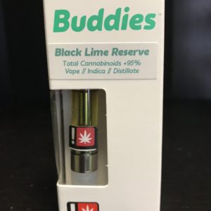 Buddies-Black Lime Reserve Vape Cartridge #8500