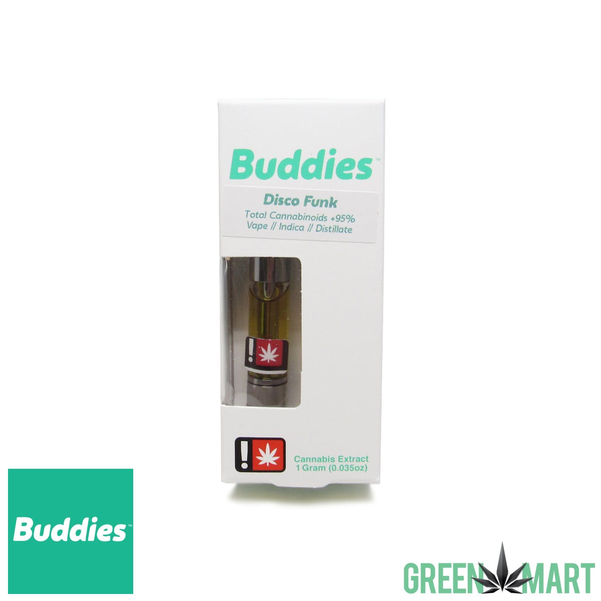 Buddies Brand Distillate Cartridge - Disco Funk