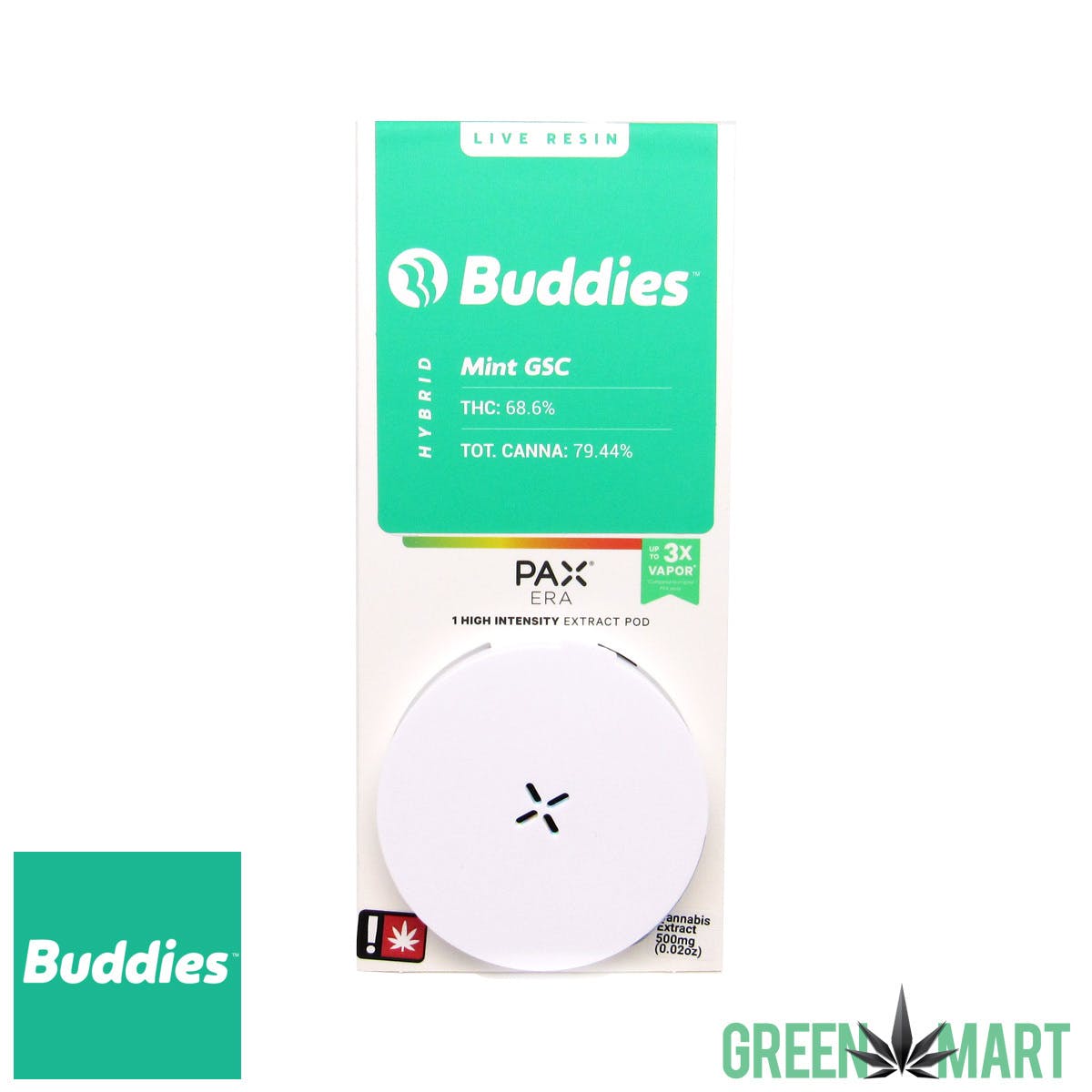 Buddies Pax Pod - Mint GSC