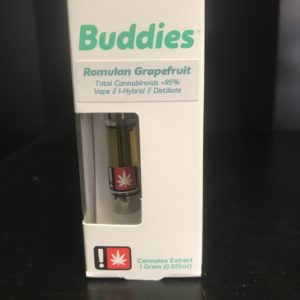 Buddies-Romulan Grapefruit Vape Cartridge #6226