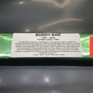 BUDDY BAR 400mg MINT CHOCOLATTE