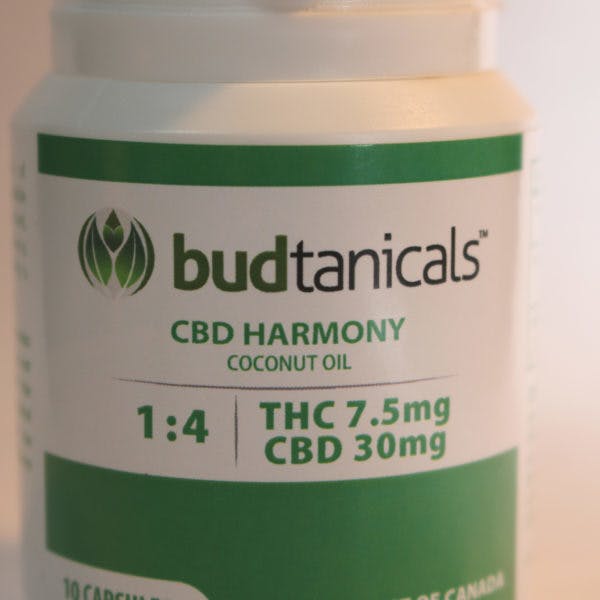 Budtanicals Capsules - CBD Harmony 1:4 - 7.5mg