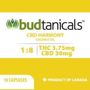 Budtanicals Capsules - CBD Harmony 1:8 - 3.75mg