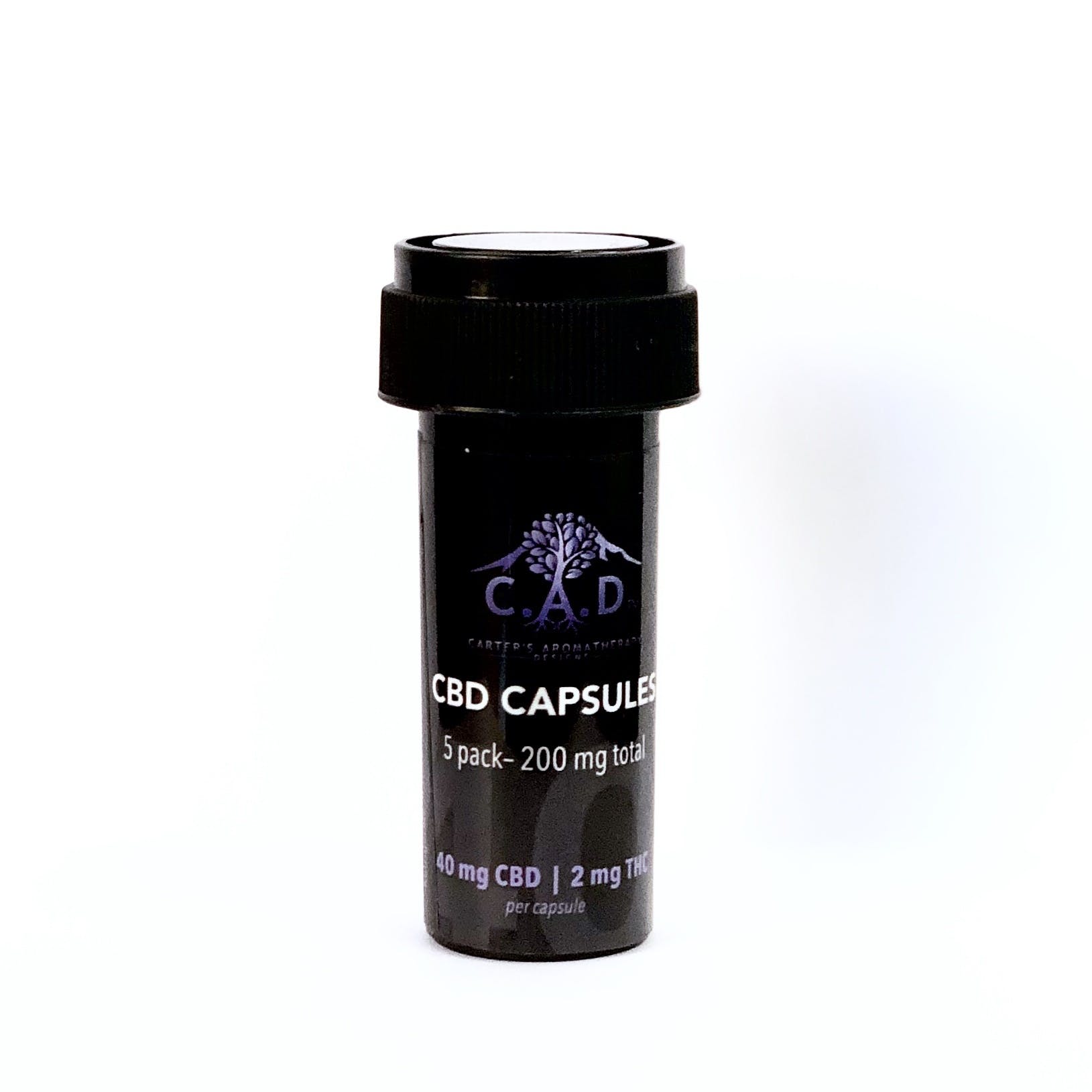C.A.D: CBD Capsules - 200mg (Medicinal/Recreational)