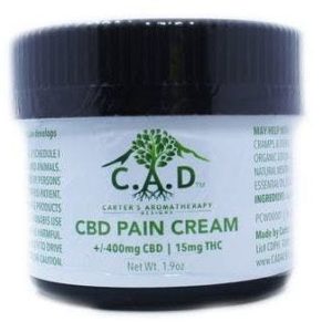 C.A.D.- CBD Pain Cream 2oz (Extra Strength)