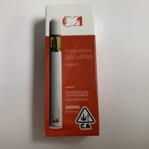 C21 Extracts Strawberry Banana 300 Mg Disposable