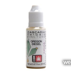 Cacadia Herbal: OREGON DIESEL-THC Tincture - Tincture