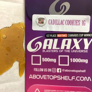 Cadillac Cookies Live Resin Shatter : Galaxy