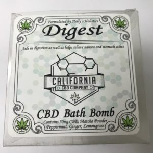 California CBD Company Bath Bomb (Digest) 50mg