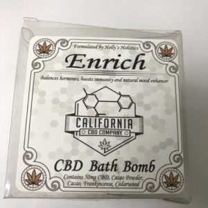 California CBD Company Bath Bomb (Enrich) 50mg
