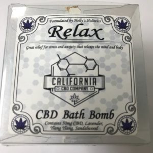 California CBD Company Bath Bomb (Relax) 50mg