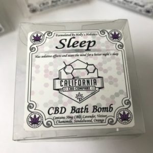 California CBD Company Bath Bomb (Sleep) 50mg