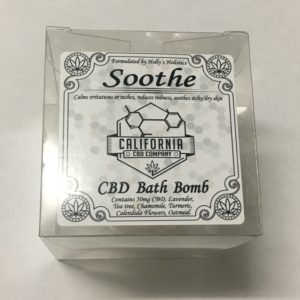 California CBD Company Bath Bomb Soothe