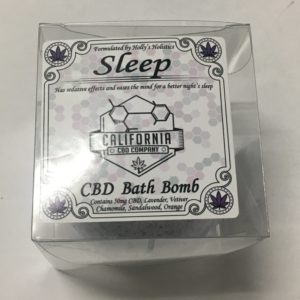 California CBD Company Bath Bombs Sleep