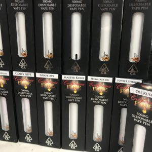 California Fire Disposible Pens (500 Mg)