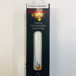California Fire: Sunset Sherbet Disposable Pen