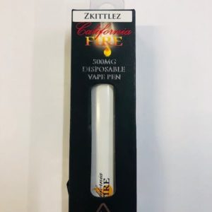 California Fire: Zkittles Disposable Pen