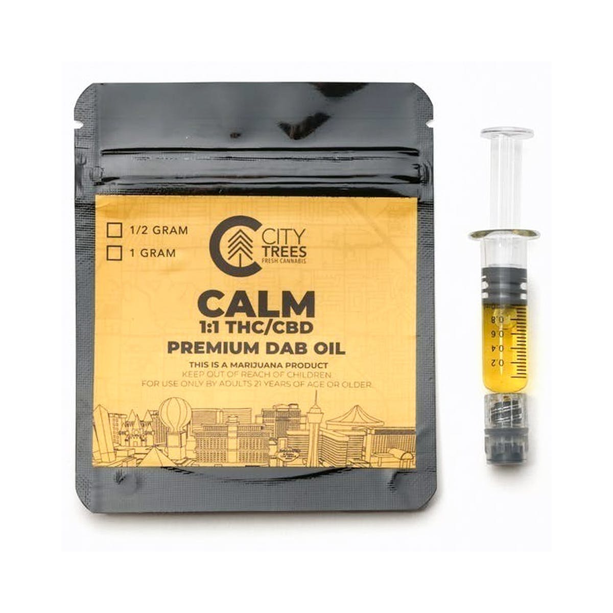 Calm 1:1 Premium Distillate Dab Oil Applicator