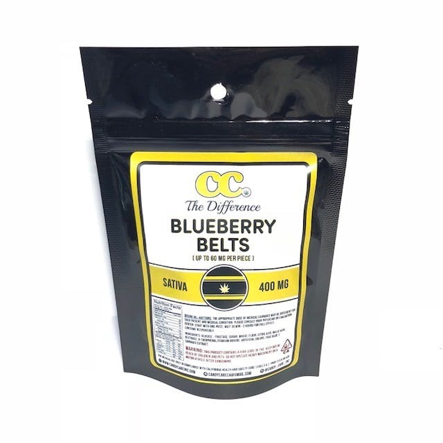Candy Care - 400mg Blueberry Belts [SATIVA]